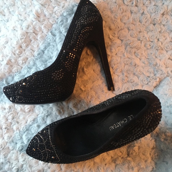 NWOT Bling High Heels - Picture 5 of 8